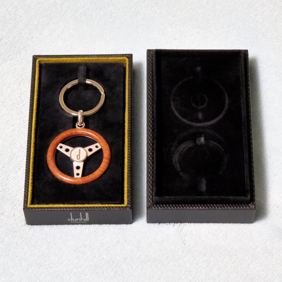 アルフレッド ダンヒル　フェラーリ ステアリング　純銀キーリング