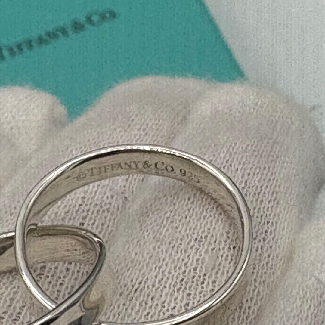 【新品仕上げ済み】ティファニー　ダブルインターロッキング サークル リング