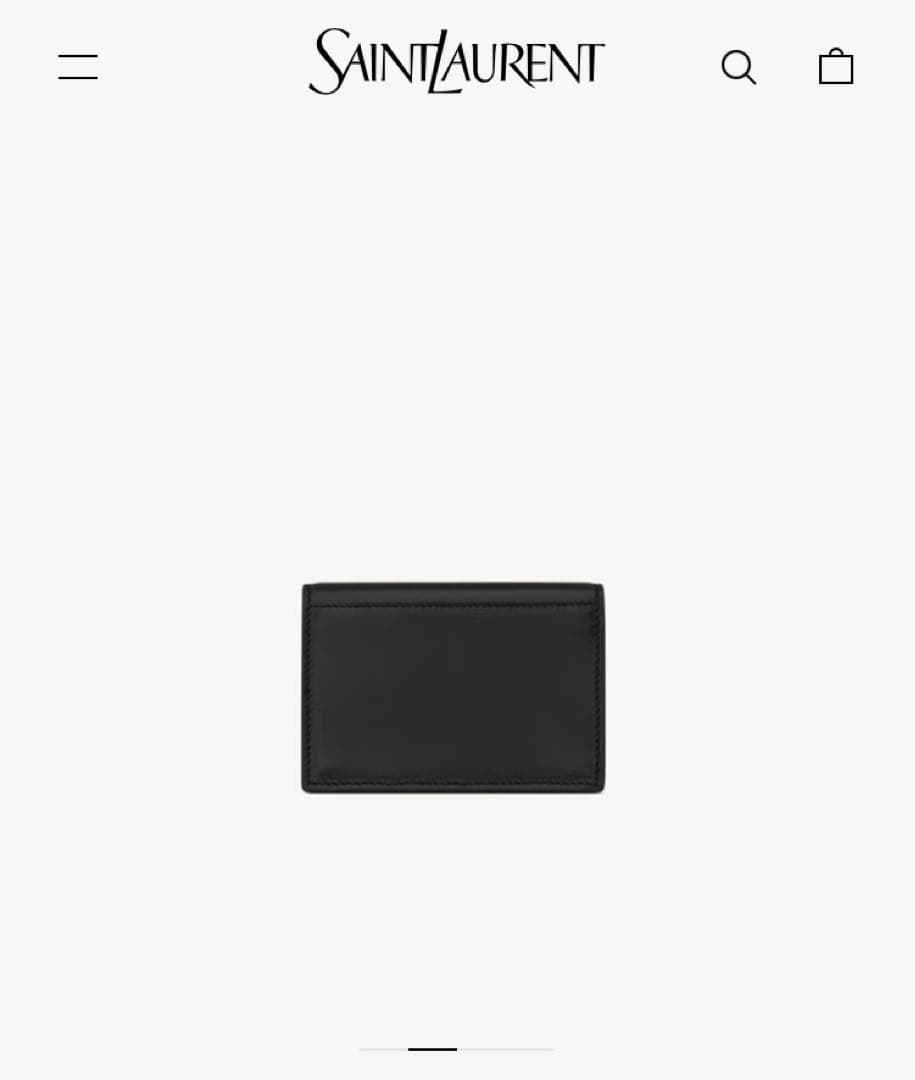 yas ko　【新品未使用】サンローラン ビジネスカードケース・名刺入れ