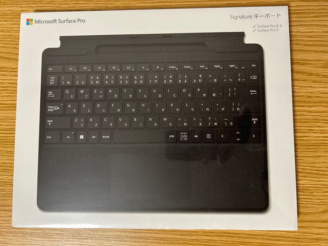 Surface Pro スリム キーボード ブラック 未開封 ペン付けれます