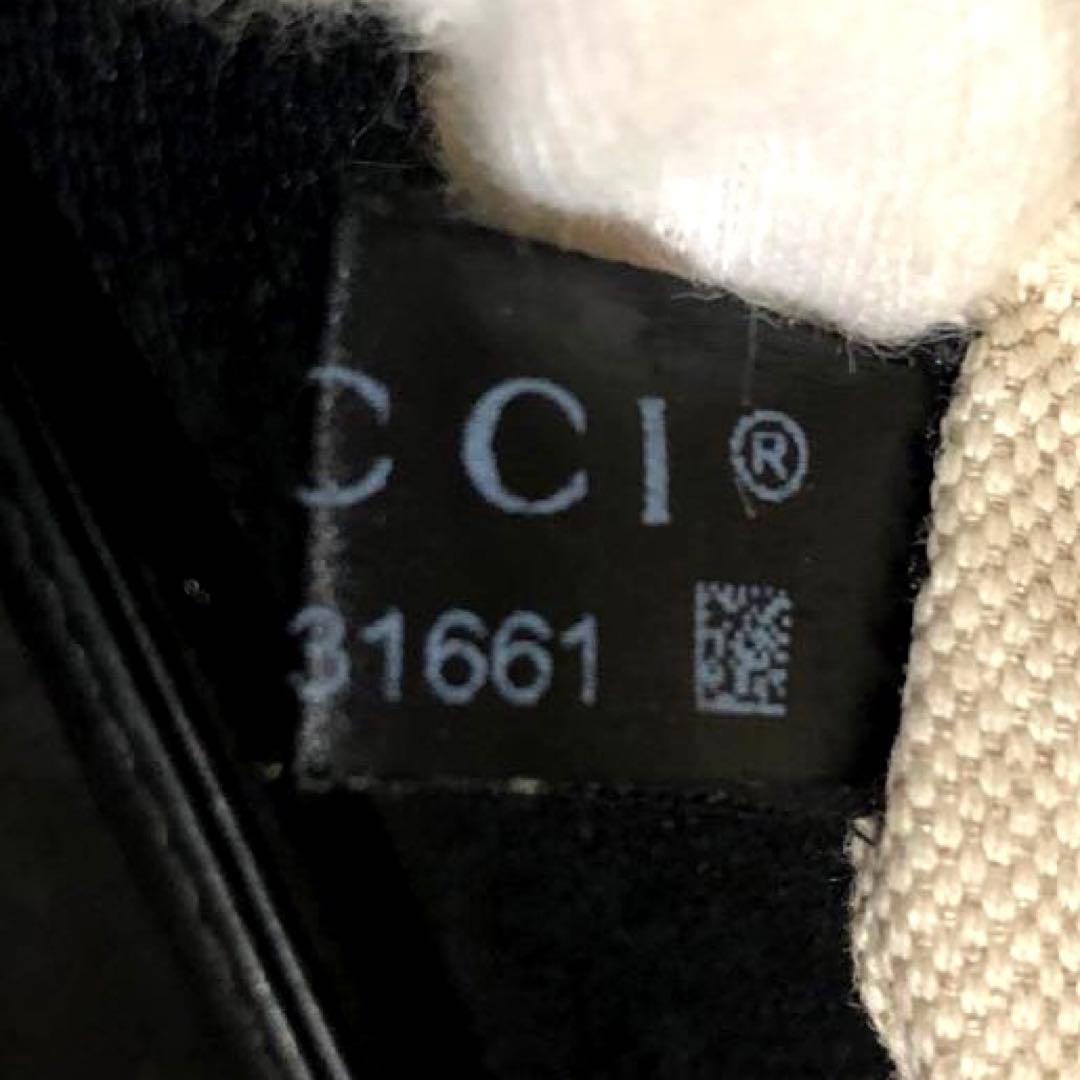 未使用級✨グッチ レザー ミニ リュック チェーン シェリーライン ブラック