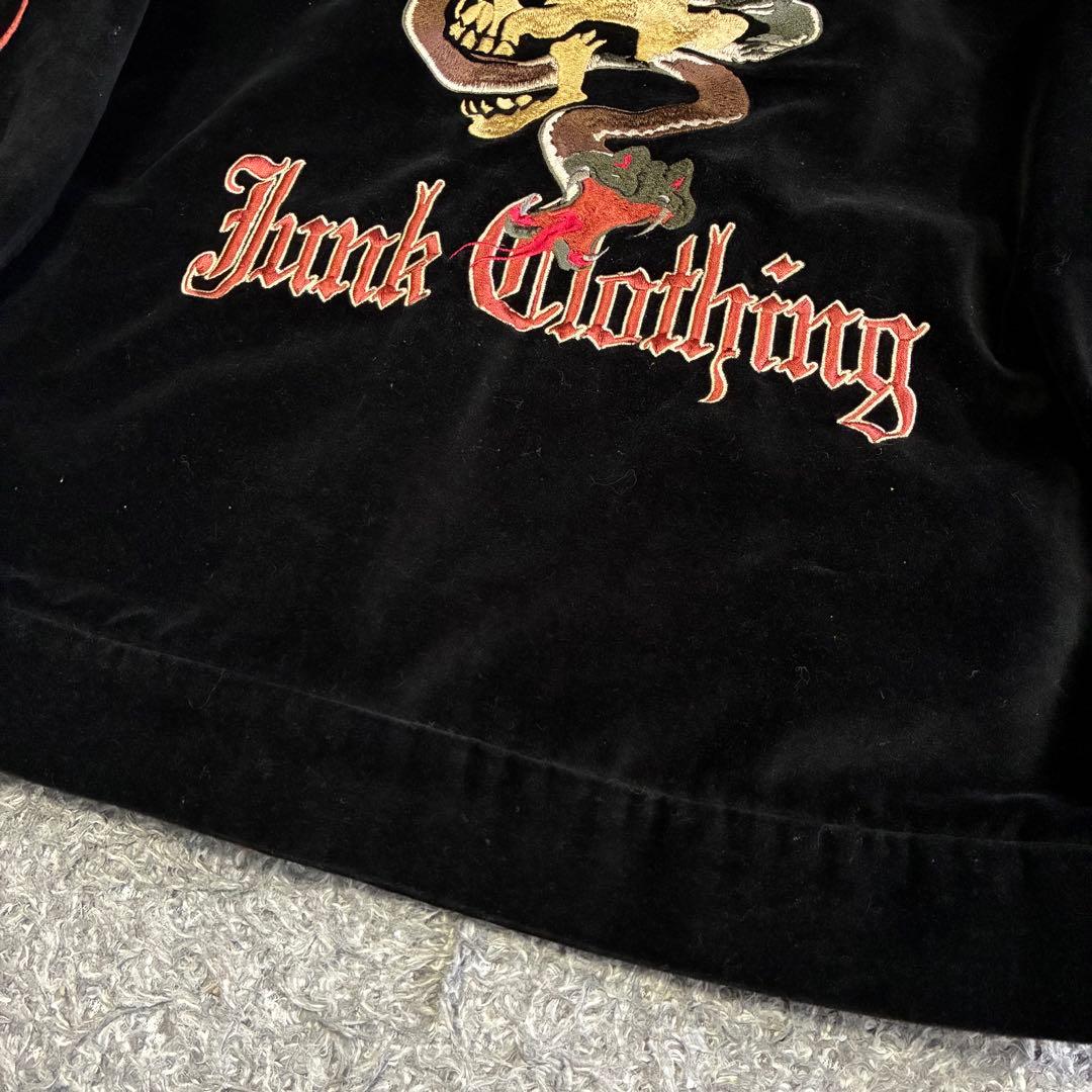 【希少】バックストリートクローラー ベロアジャケット 別珍 蛇×スカル 刺繍 M