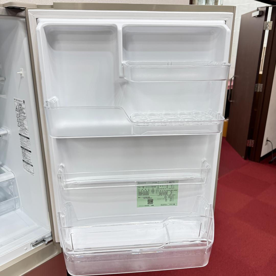 東京23区送料無料　超美品パナソニック2022年製　335L　洗浄/除菌済み