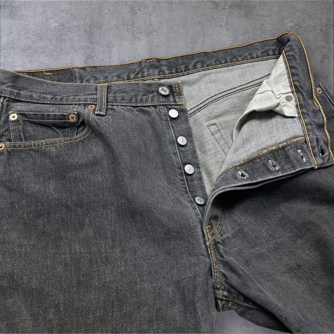 90s リーバイス 501 USA製 先染め ブラック ゴールデンサイズ　W36