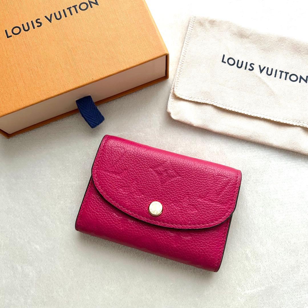 LOUIS VUITTON ルイヴィトン 二つ折り財布 アンプラント ミニ財布