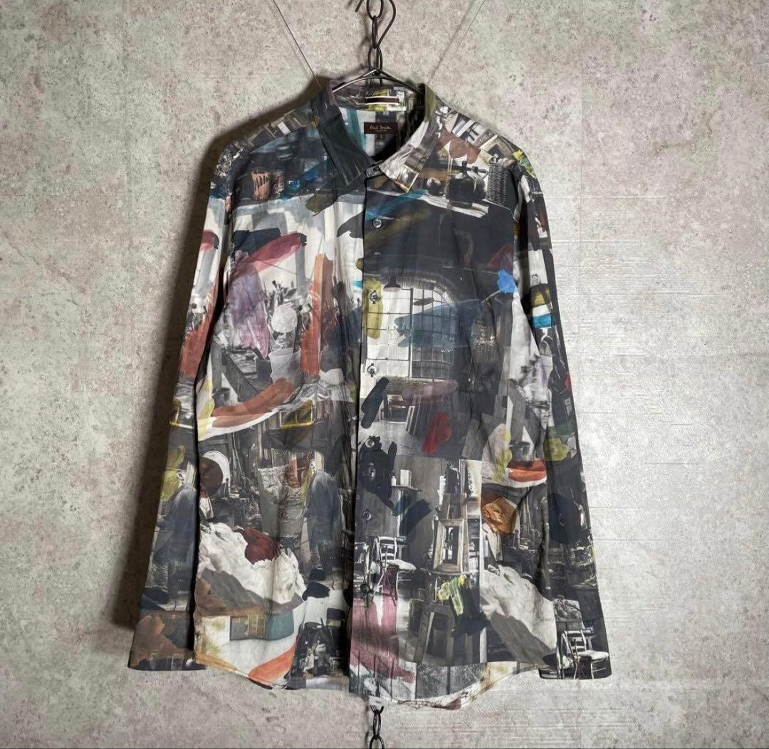 Paul Smith COLLECTION アーティストスタジオプリントシャツ