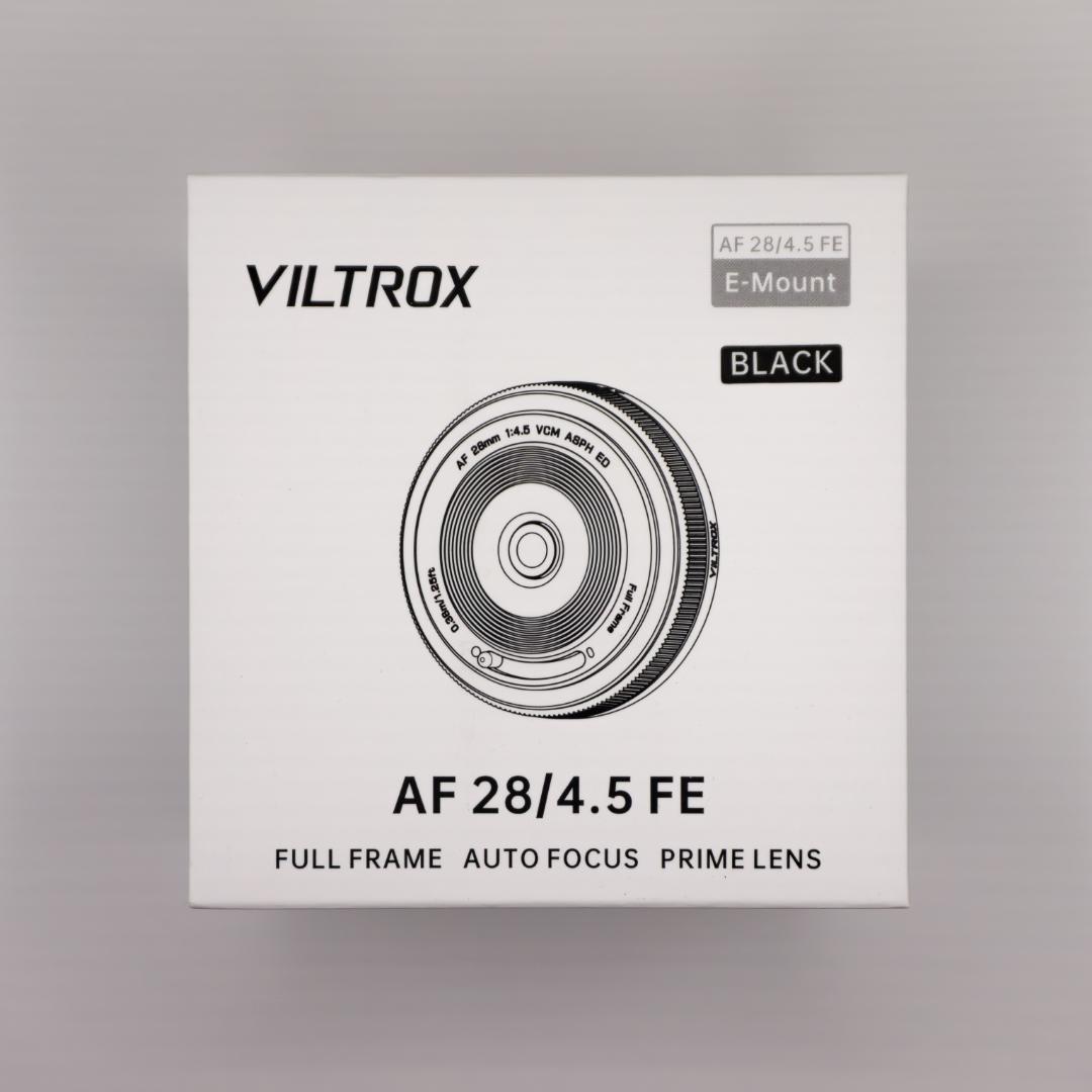 【新品未開封】VILTROX AF 28mm F4.5 Sony Eマウント