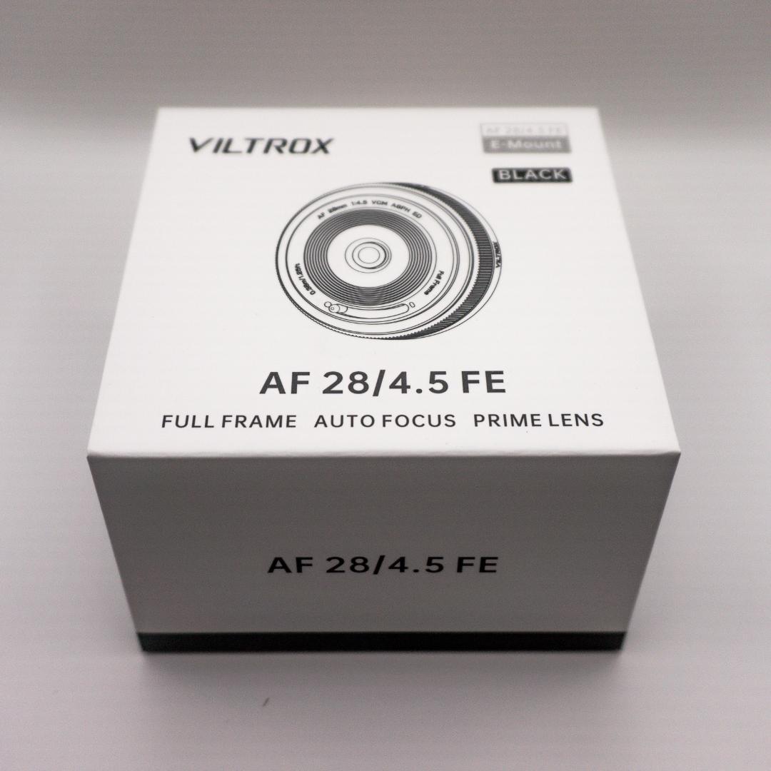 【新品未開封】VILTROX AF 28mm F4.5 Sony Eマウント
