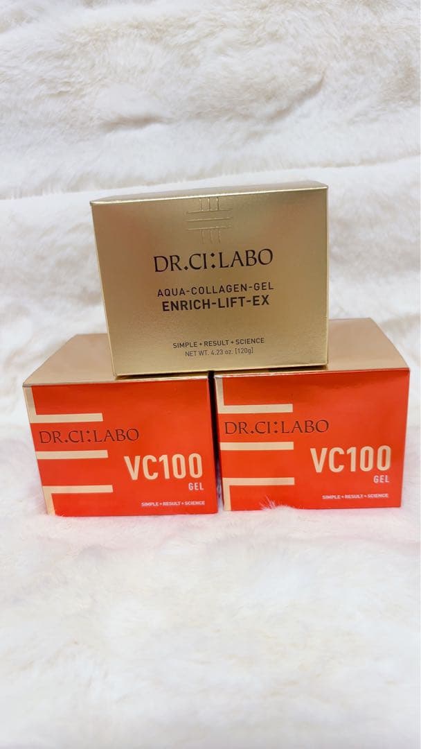 DR.CI:LABO VC100 Gel 80g エンリッチリフト 120ｇ