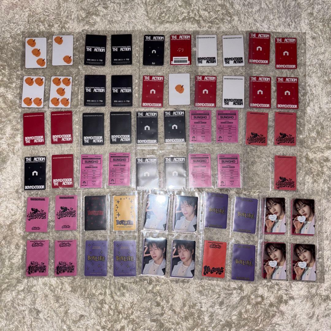 BOYNEXTDOOR ソンホ 封入トレカ ラキドロ グッズ まとめ売り