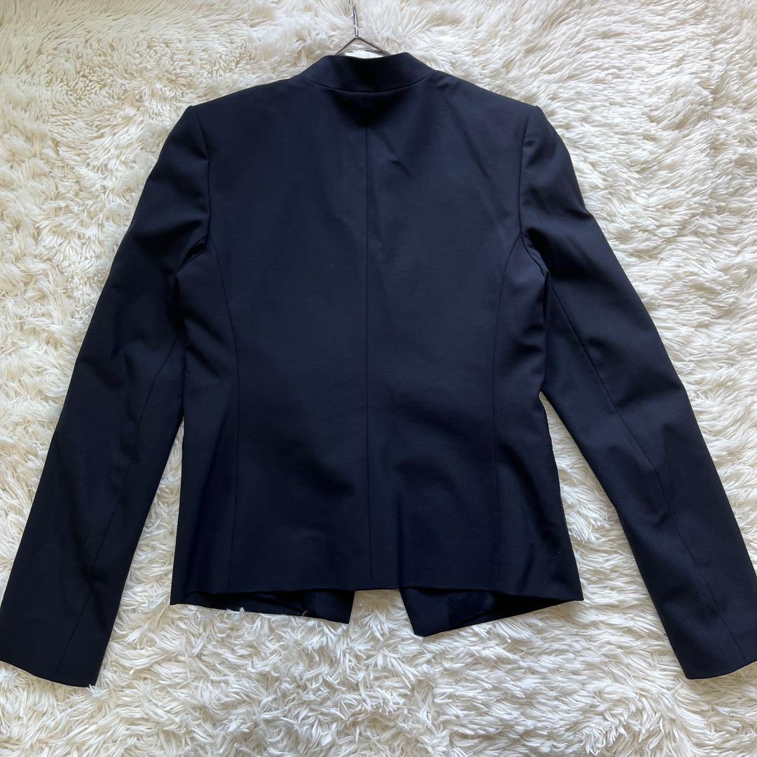 美品　セオリーtheory カラーレスJK　セットアップ　パンツスーツ L