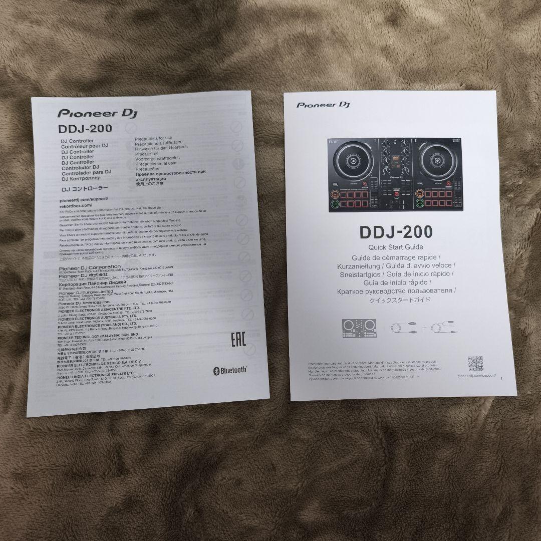 pioneer ddj-200 dj コントローラー