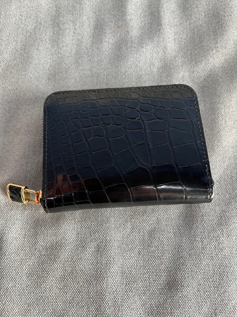 超美品 ルイヴィトン クロコダイル ジッピーパース ブラック