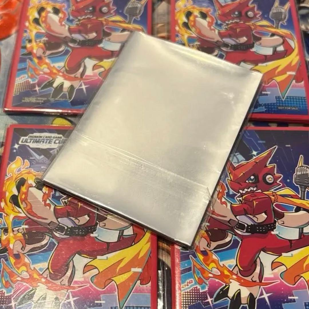 織奏菊良専用シャウトモン　スリーブ　50枚　中国アルティメットカップ限定　公式品