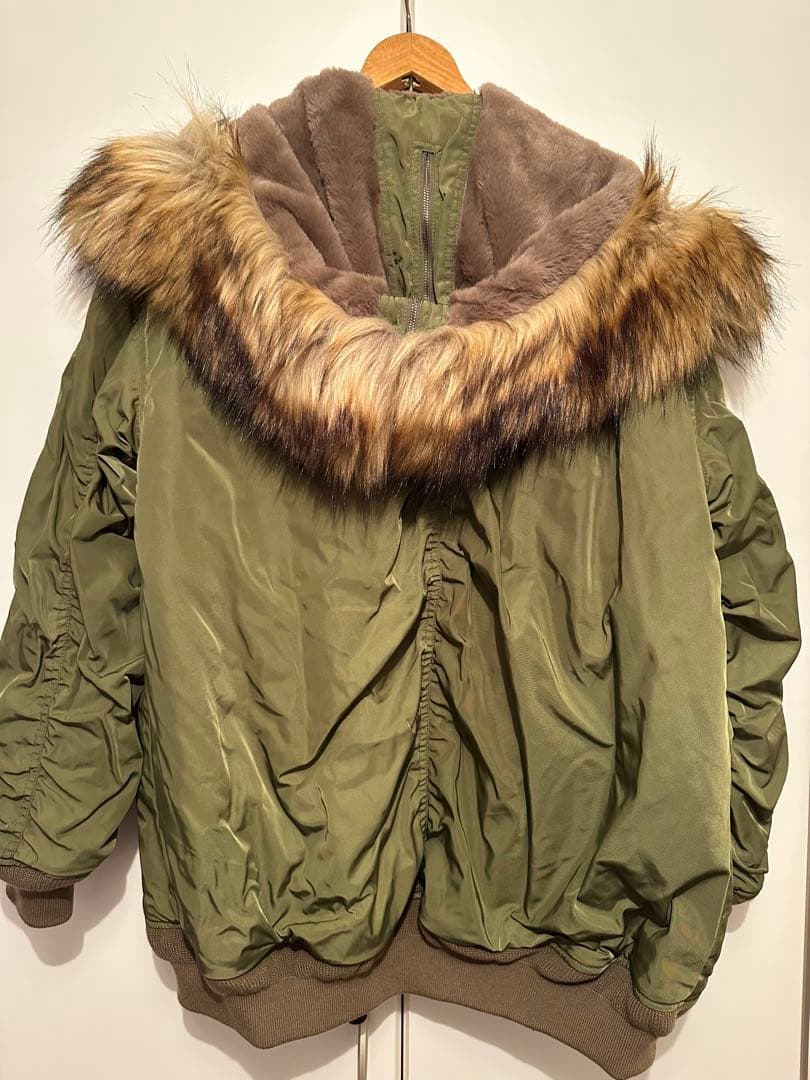 MOUSSY N2Bフライトジャケット サイズ2 ボンバージャケット