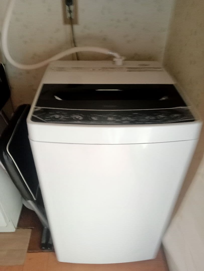 Haier 縦型洗濯機 本体 ホワイト2022年製の洗濯機