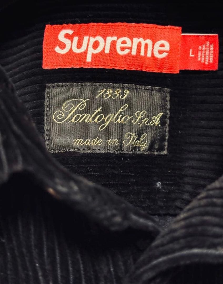トップス supreme 25aw WideWale Corduroy SnapShirt