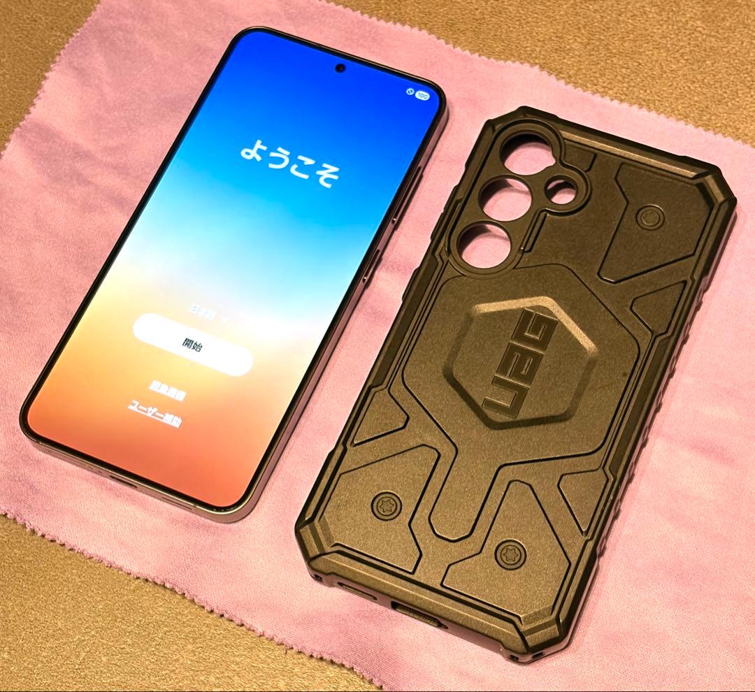 『Galaxy S24 本体(オニキスブラック)』『UAG製ケース付』セット