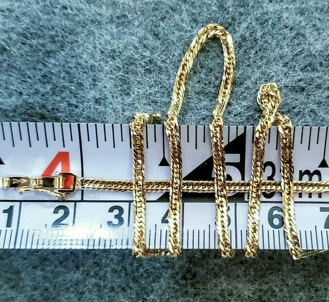 【18金12面トリプル 約7,0g❗】喜平ネックレス46cm✴新品✴証明書付