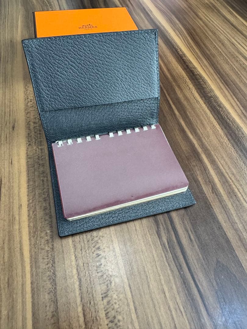 【未使用品】HERMES エルメス　手帳　カード入れにも