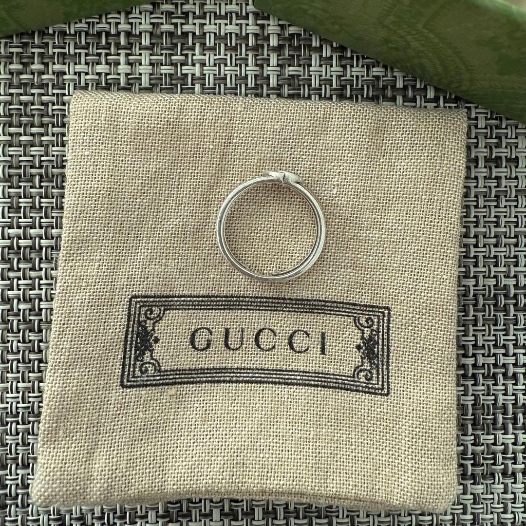 GUCCI シルバーリング 13号