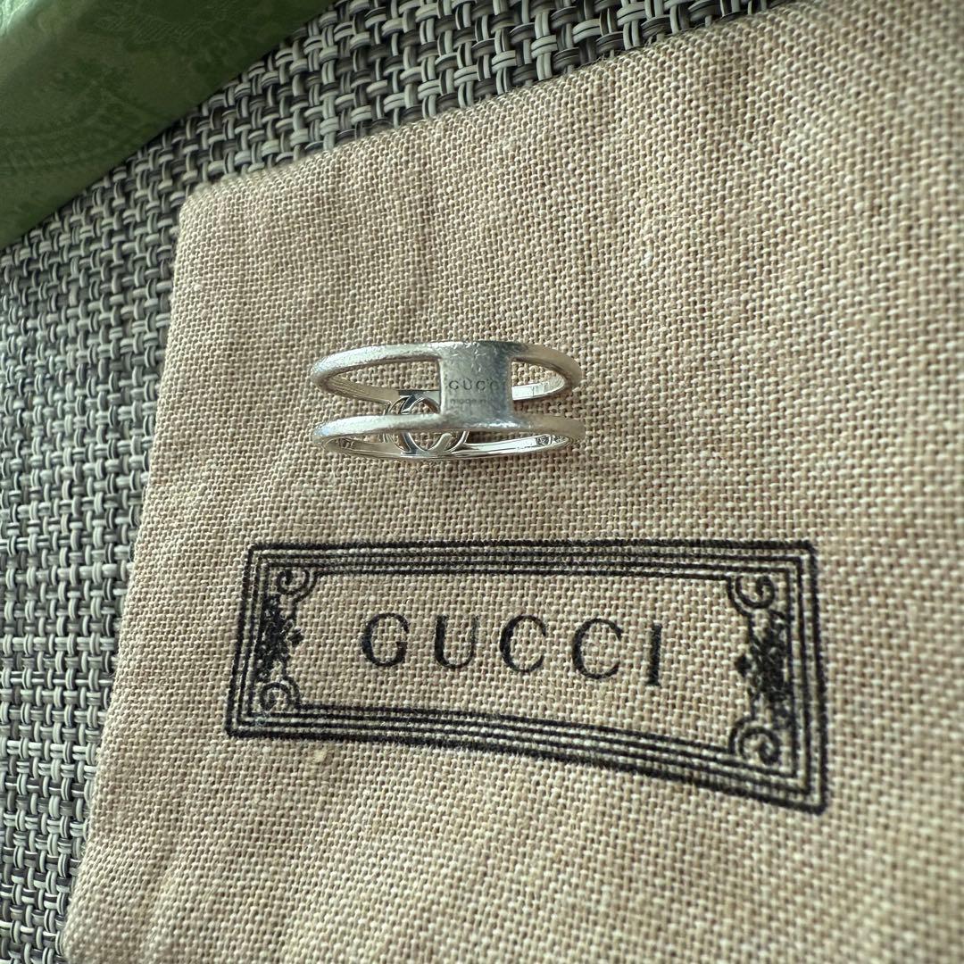 GUCCI シルバーリング 13号