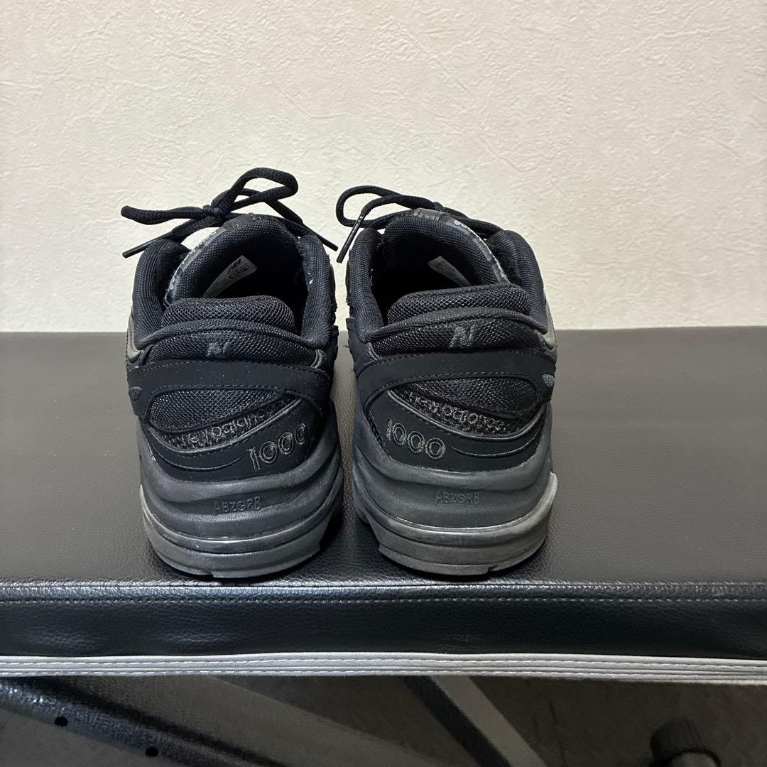 New Balance 1000 ブラック スニーカー
