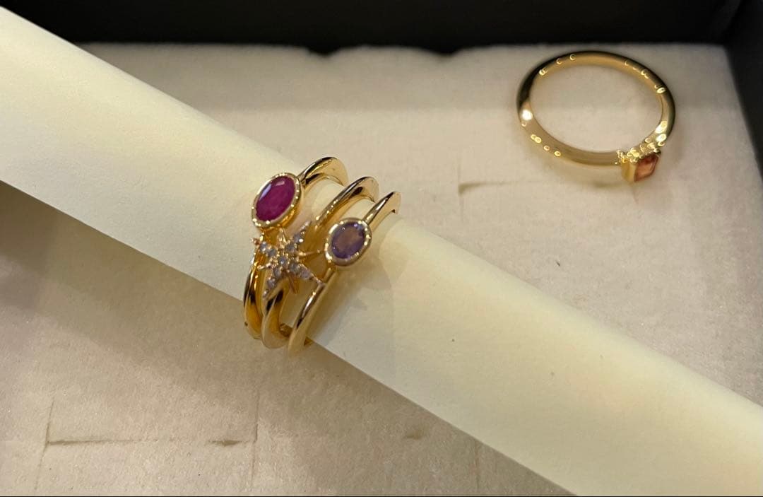 RT 154938 　新品ARTIDA OUD スターダイヤモンドリング