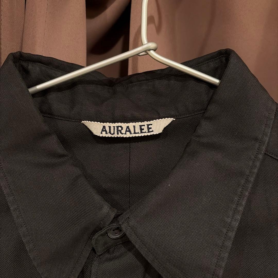 トップス AURALEE FINX SHUTTLE OX SHIRTS 5 Black