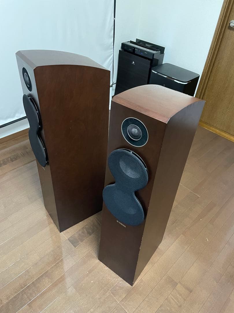 YAMAHA スピーカー　NS-F700 ブラウン　オーディオ　スピーカー ペア