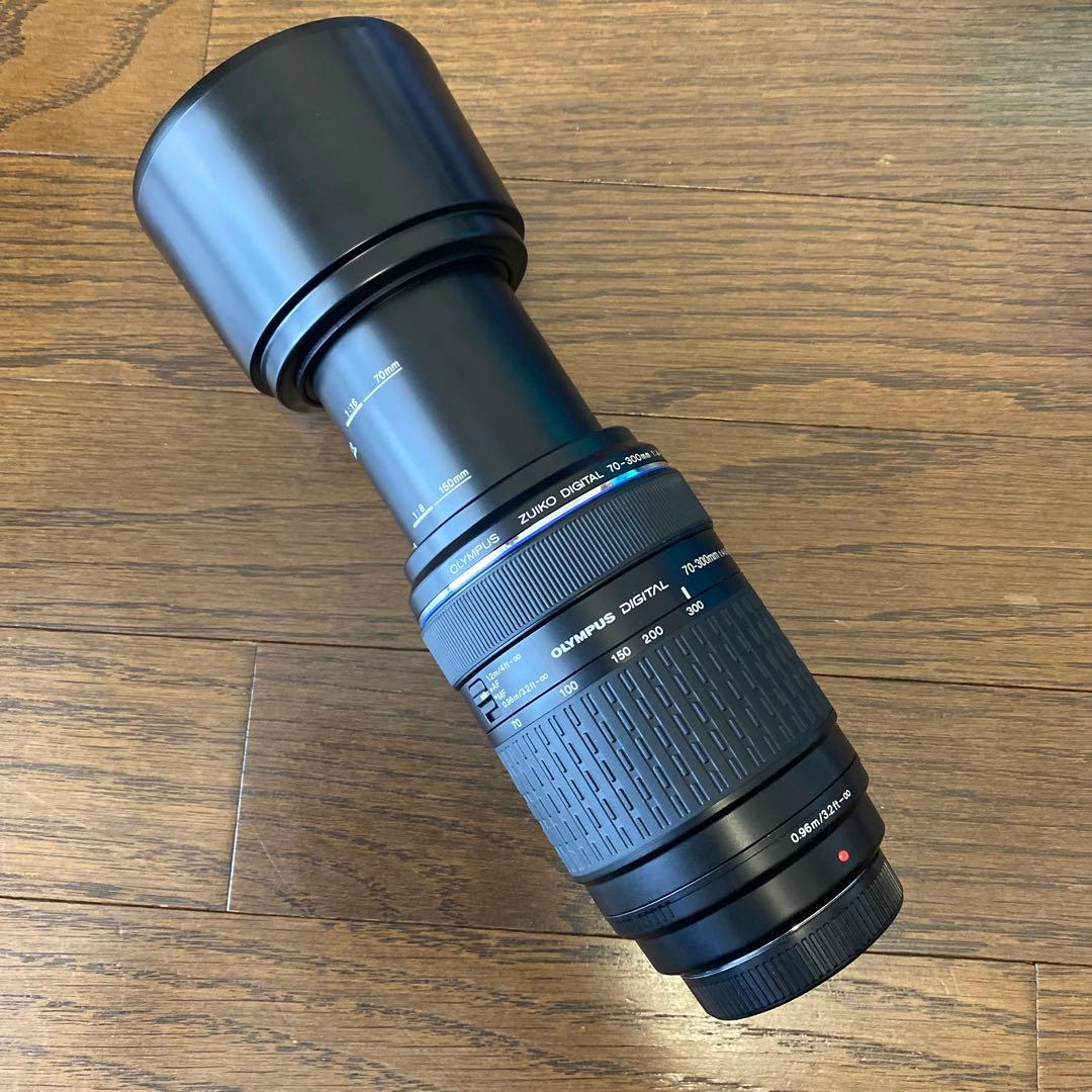 OLYMPUS ZUIKO DIGITAL 70-300mm レンズ
