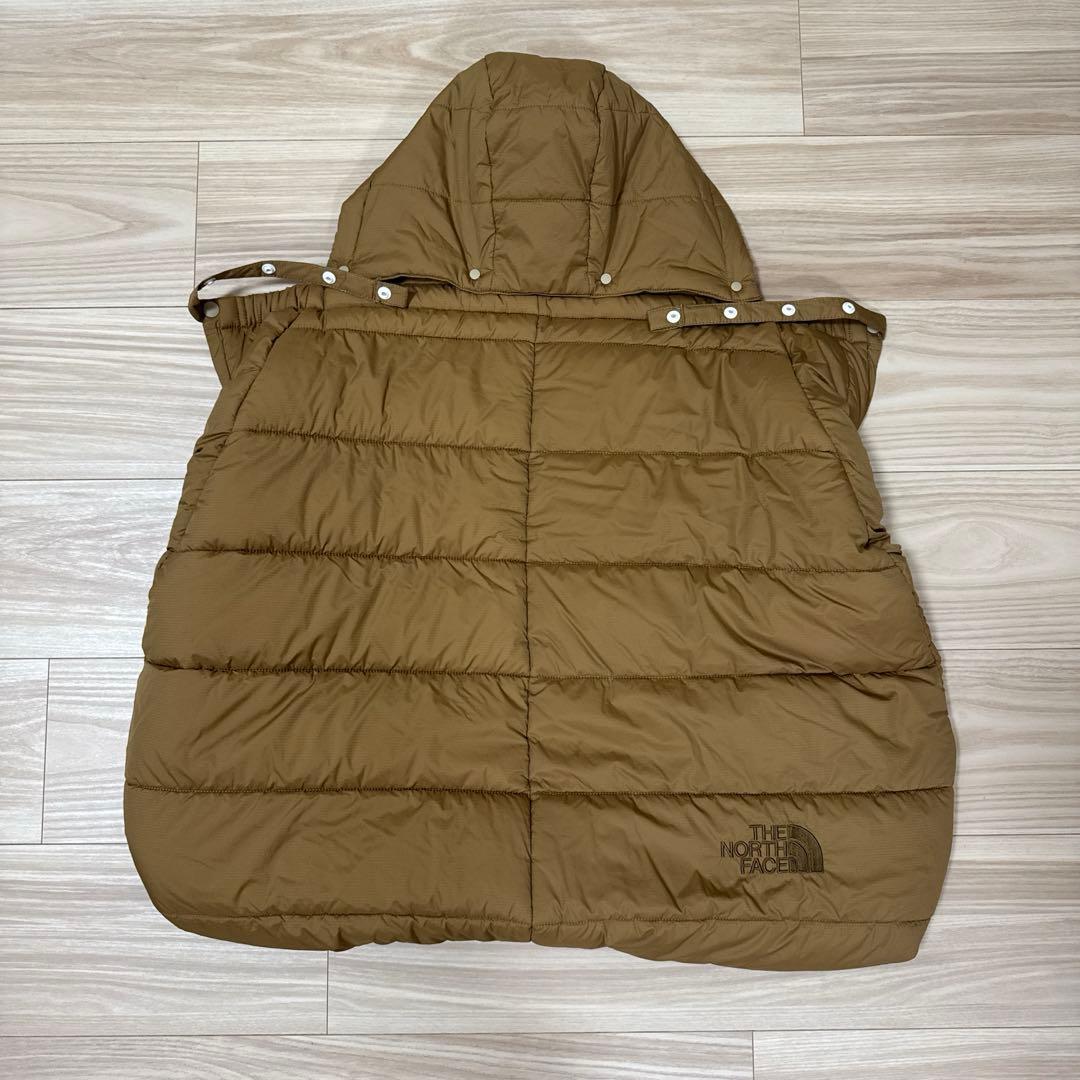 美品★ザノースフェイス★ベビーシェルブランケット　ブラウン