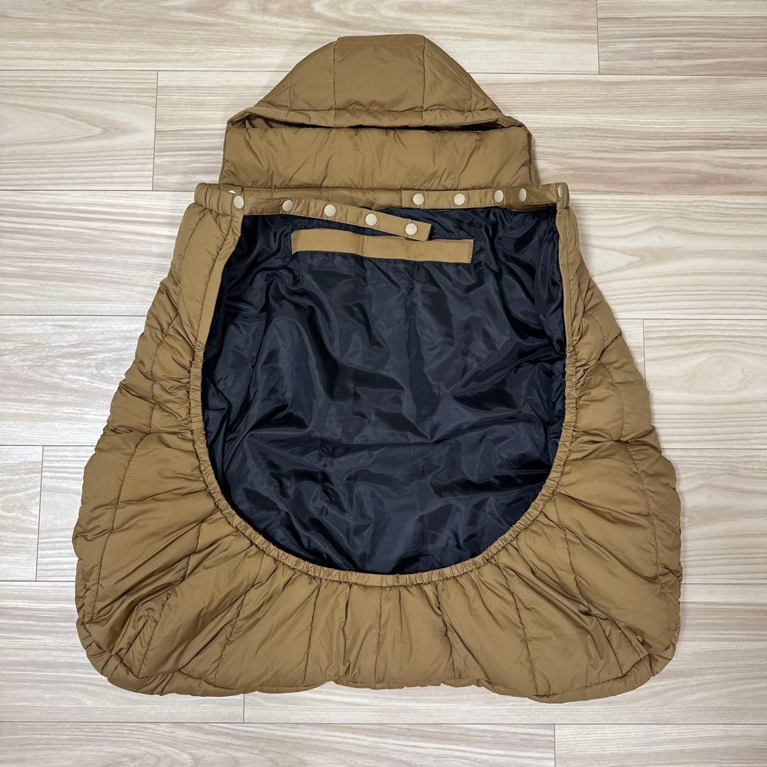 美品★ザノースフェイス★ベビーシェルブランケット　ブラウン