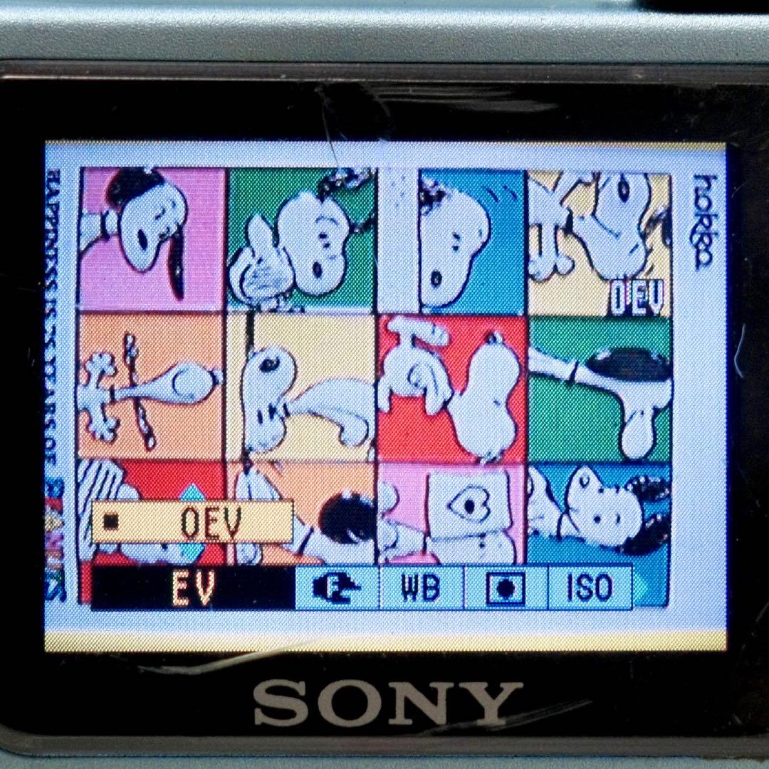 希少 動作品 平成レトロ SONY Cyber−Shot DSC- P2 ブルー