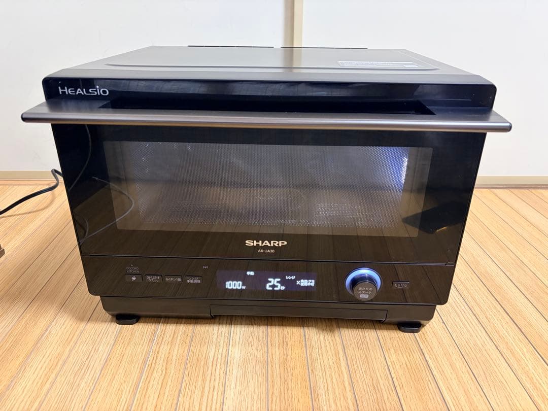 SHARP ヘルシオ AX-UA30 2022年製 過熱水蒸気 動作確認済