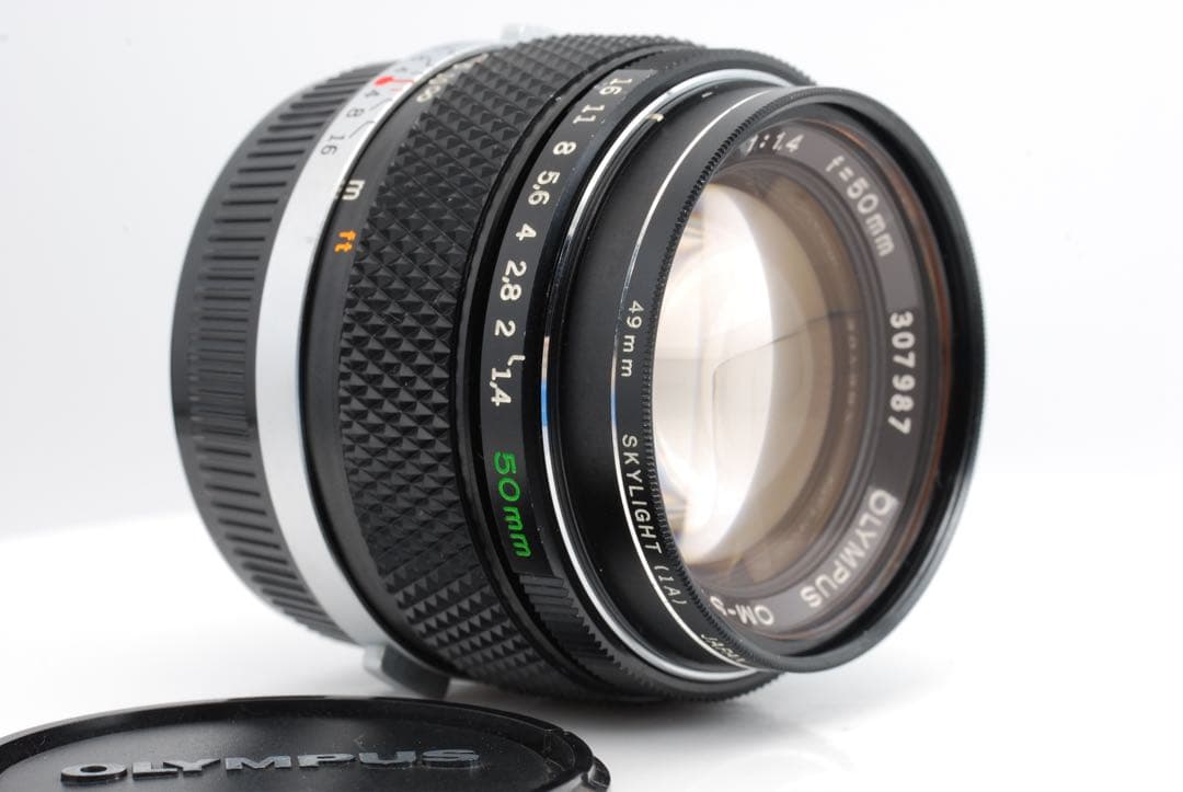 【純正ケース付/清掃済】Olympus G.ZUIKO 50mm f1.4