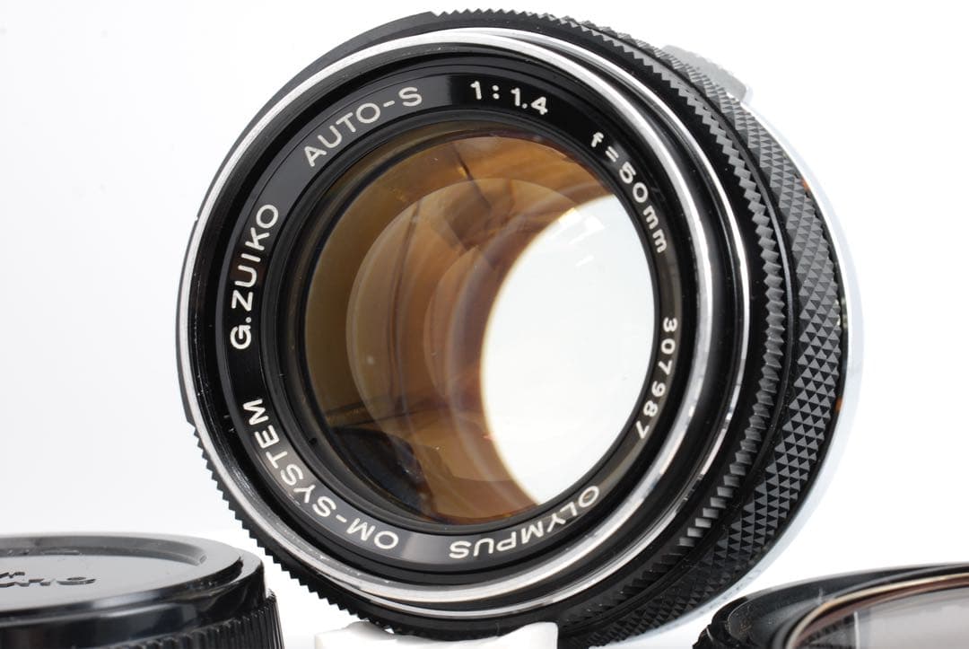 【純正ケース付/清掃済】Olympus G.ZUIKO 50mm f1.4