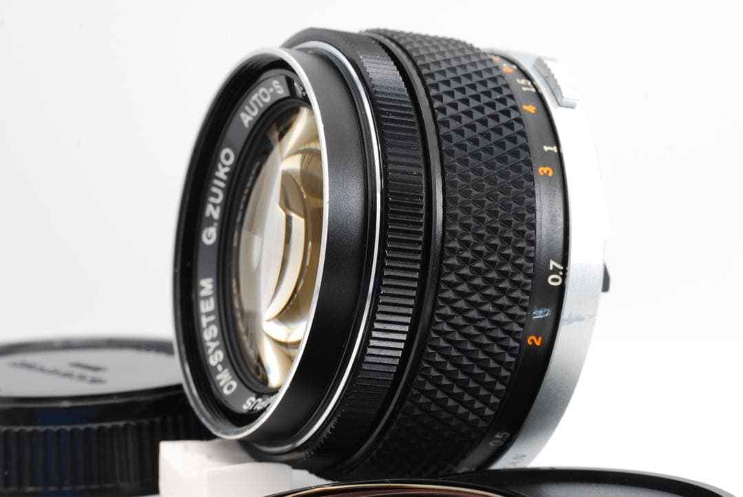 【純正ケース付/清掃済】Olympus G.ZUIKO 50mm f1.4