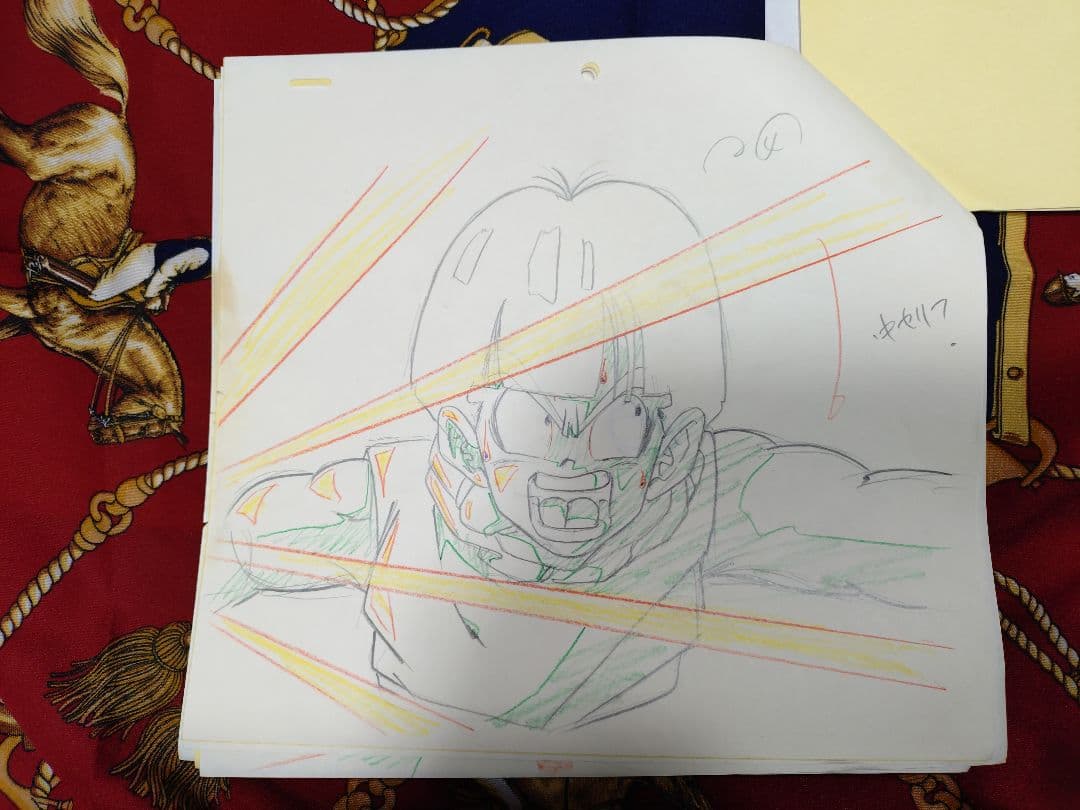 j*い様 ドラゴンボール セル画 手描き 原画 孫悟飯 当時物