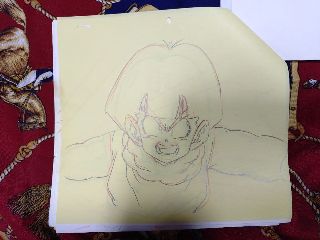 j*い様 ドラゴンボール セル画 手描き 原画 孫悟飯 当時物