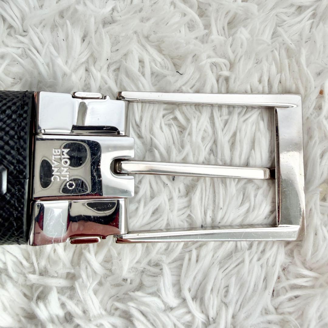 【美品&レア】モンブラン ベルト マイスターシューテック レザー リバーシブル