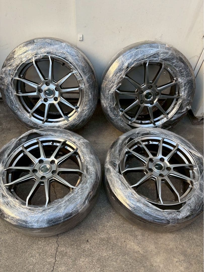 【新品未使用タイヤ】17インチアルミ＋スタッドレスタイヤ4本セット