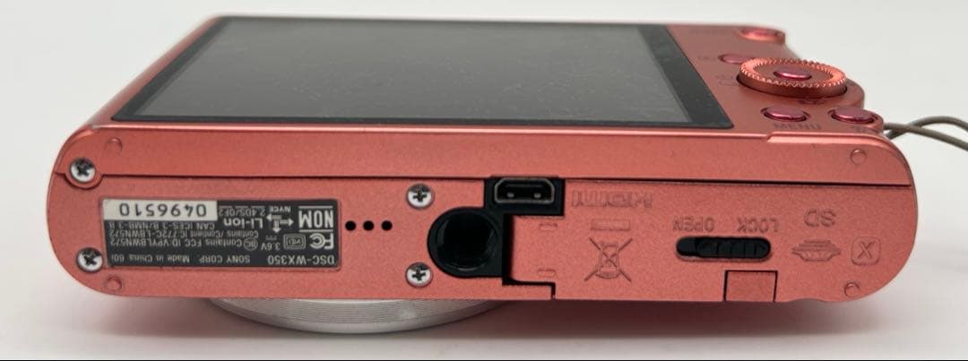 SONY コンパクトデジタルカメラ　cyber shot DSC-WX350