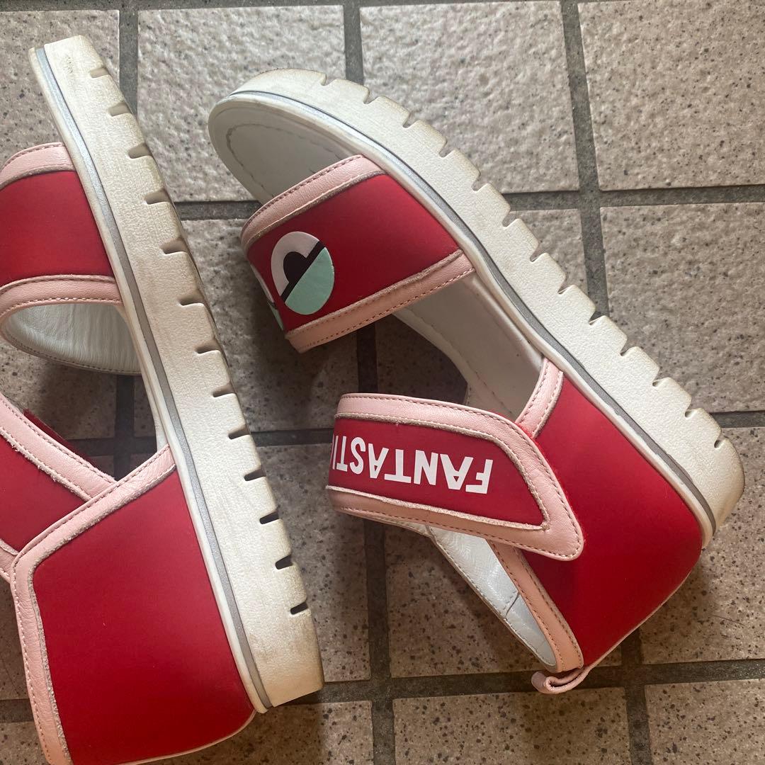 FENDI キッズ 大人もOK モンスター サンダル 23㎝