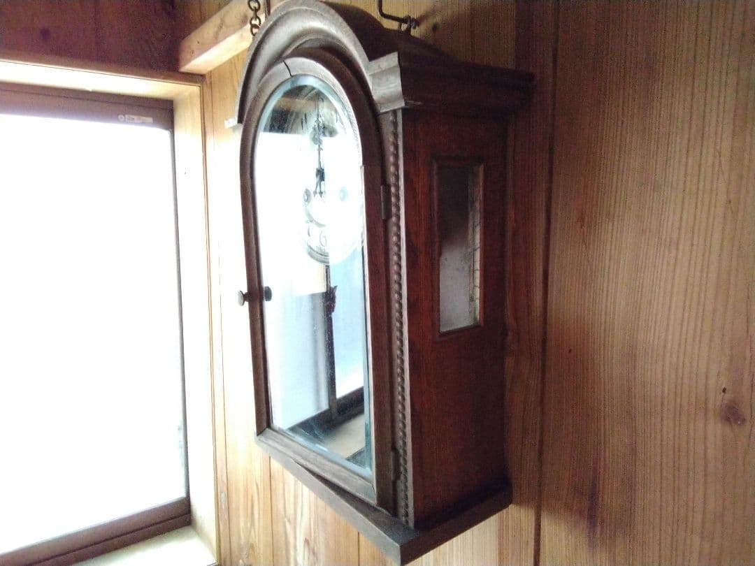 精工舎製　座敷時計　コロンボ　昭和レトロ　柱時計