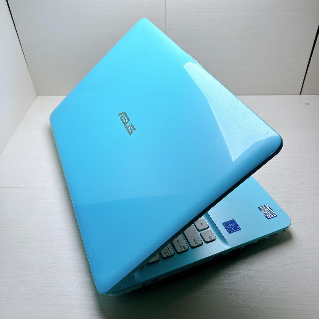 ASUS ノートPC ⭐windows11⭐SSD⭐Bluetooth⭐ブルー