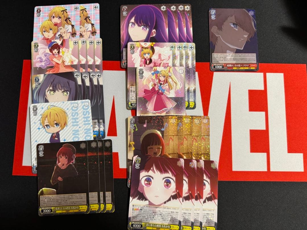 ヴァイスシュヴァルツ【推しの子】デッキ＋ほぼ4コンパーツ