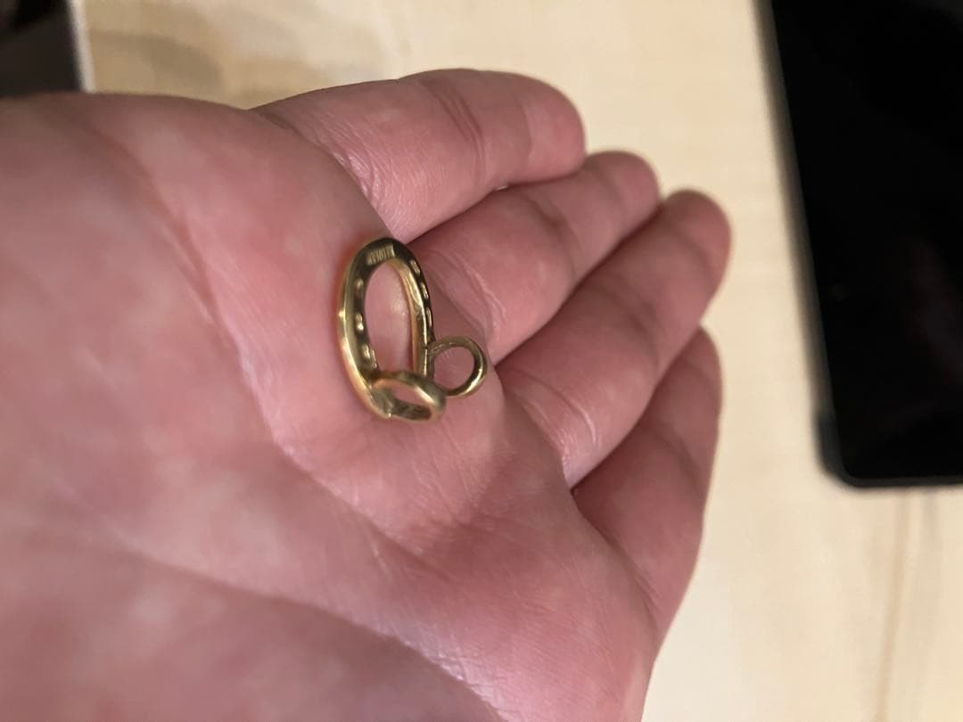 M*ん様 美品REDMAN ホースシュー ネックレスパーツ18k