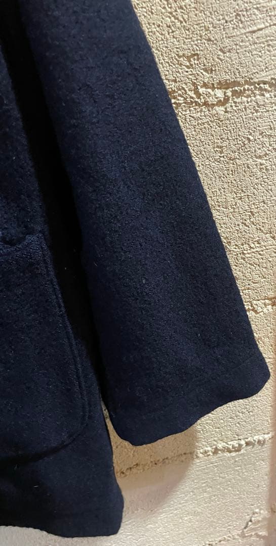 45rpm柔らかウールショートダッフルコート美品