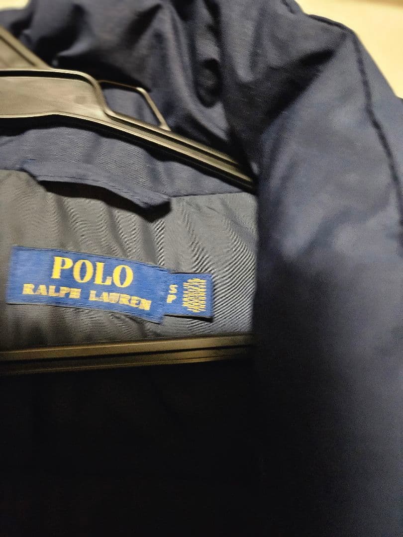 ポロ　ラルフローレン ダウンベスト 　SPサイズ